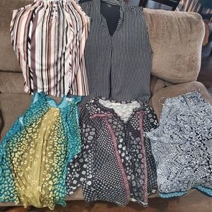 Lot of 5 women's tops xl-xxl